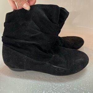 Black Suede Ankle Boots